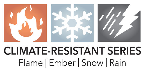 Climate-Resistant Series: Flame, Ember, Snow, Rain