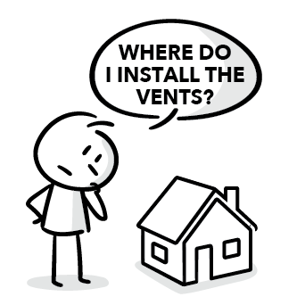 Where do I install vents graphic