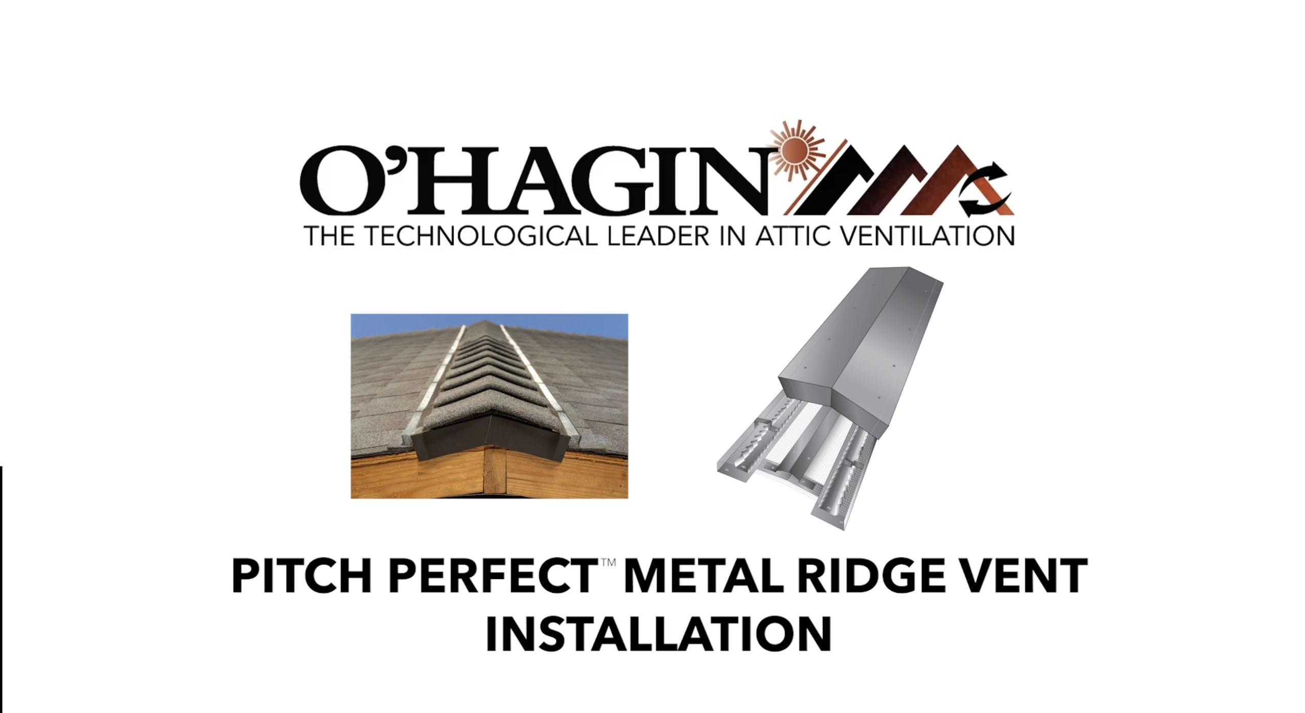 Pitch Perfect Metal Ridge Vent